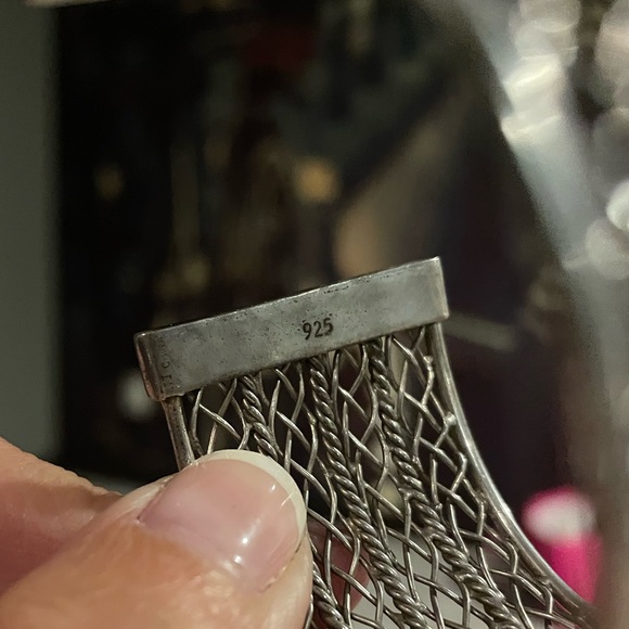 Sterling Cuff Bracelet - Picture 3 of 3